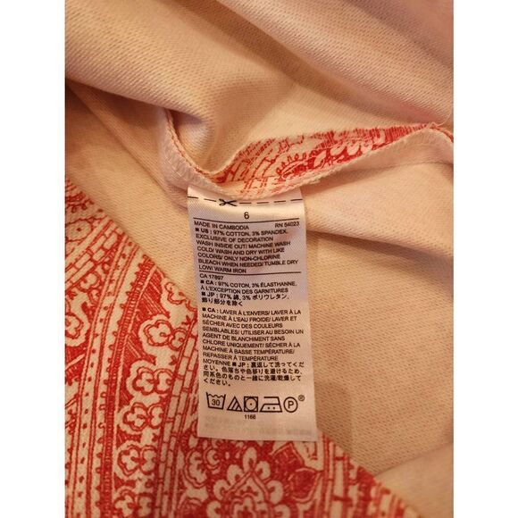 Banana Republic coral sleeveless shift dress size 6 - Picture 7 of 8